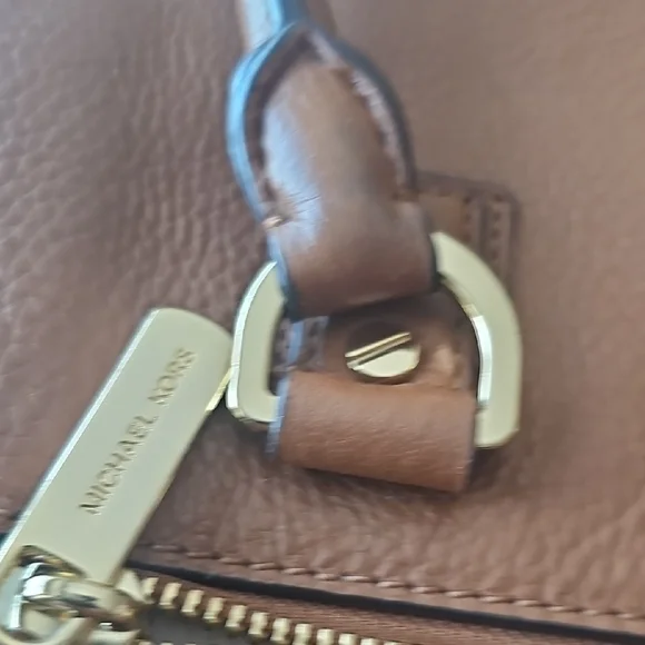 Michael Kors Brown Leather Men's Bag - Picture 9 of 10